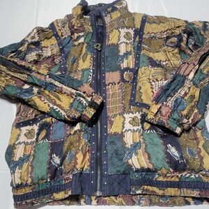 Patchwork Multicolor Women's Jacket